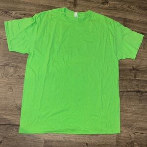 Jerzees Green Short Sleeve T-Shirt Unisex Size Large NWOT